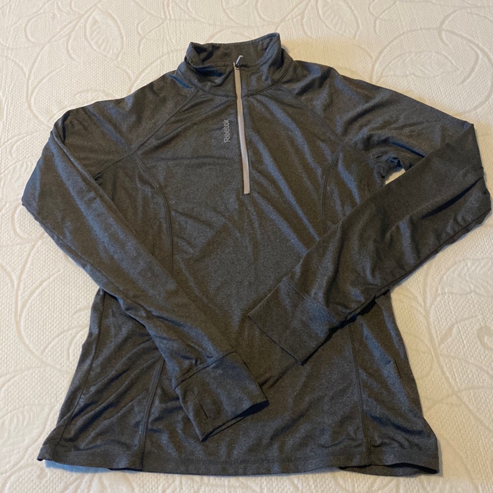 Reebok Quarter Zip Long Sleeve